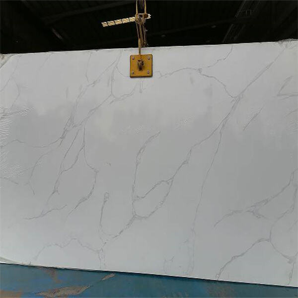 White quartz with unique veins