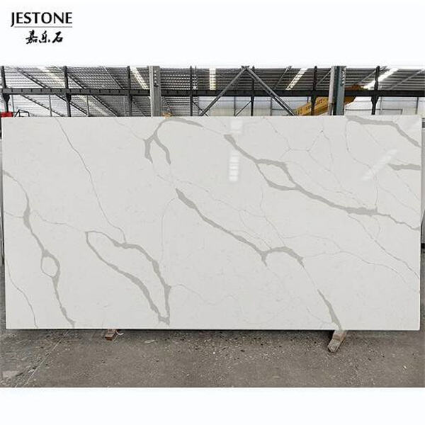 The fusion of white and beige in quartz
