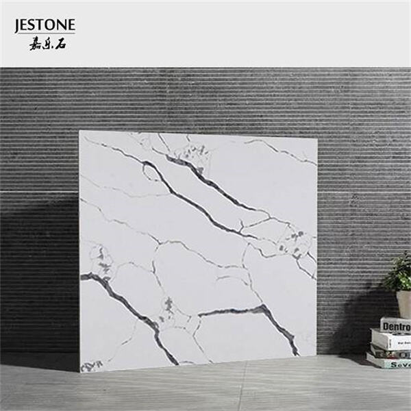 White and Grey Quartz for a Modern Home